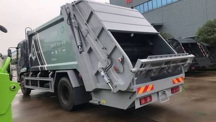 高效环保的城市卫士 东风天锦12-14方压缩垃圾车（国六）